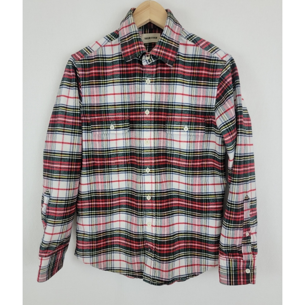 Taylor Stitch 36 the ledge plaid shirt